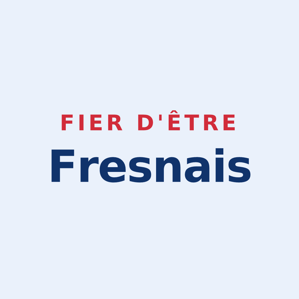 Sticker « Fier d'être Fresnais » — design pour Le Fresne-Poret