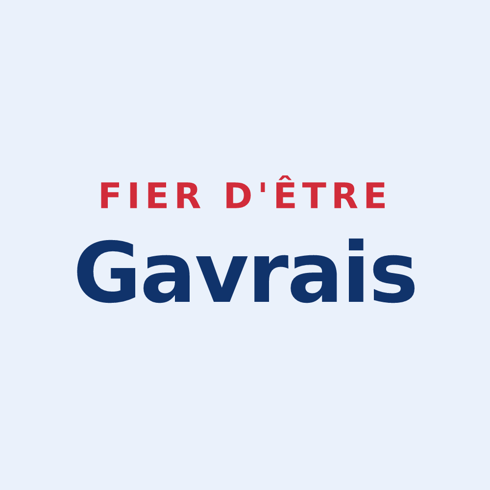 Sticker « Fier d'être Gavrais » — design pour Le Gâvre