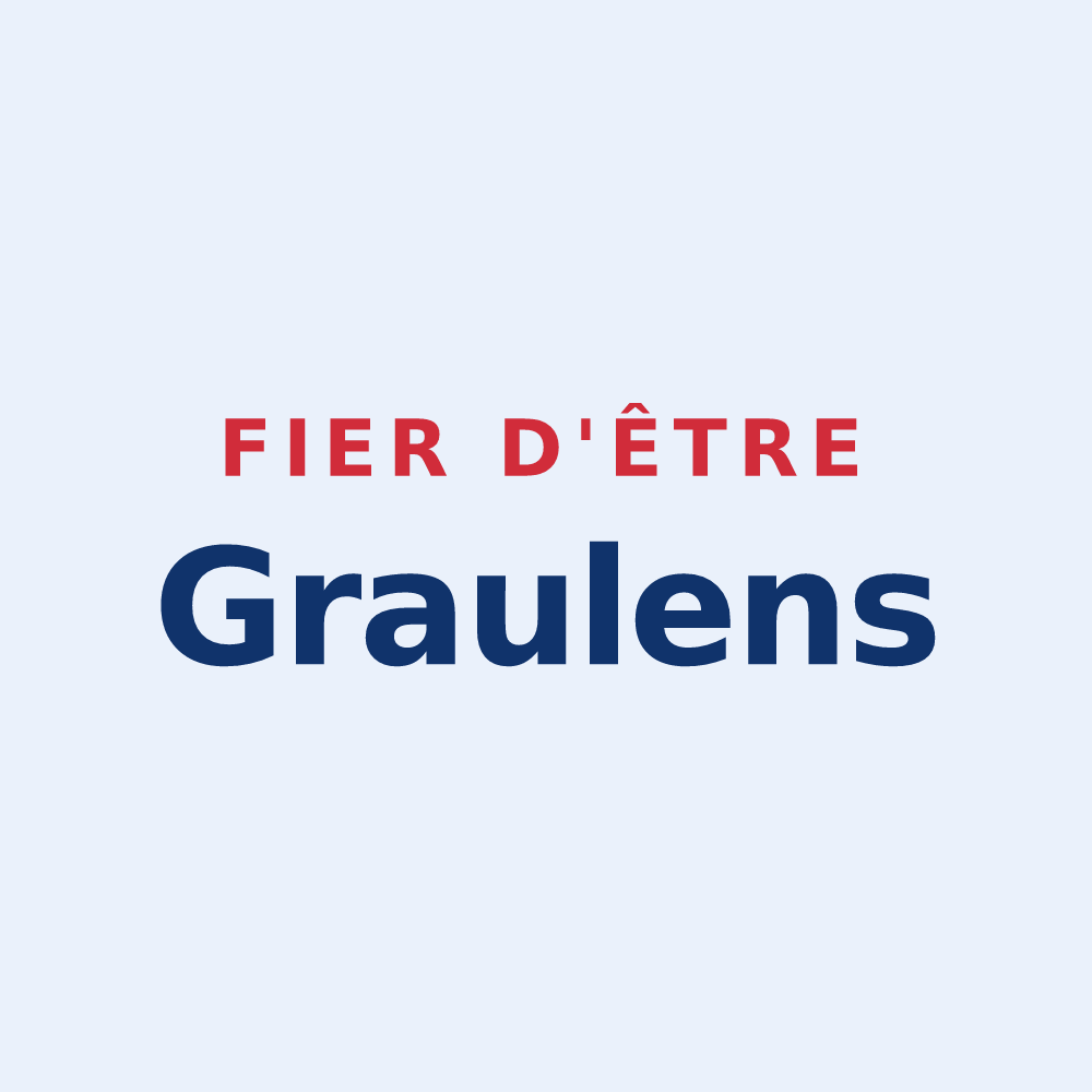 Sticker « Fier d'être Graulens » — design pour Le Grau-du-Roi
