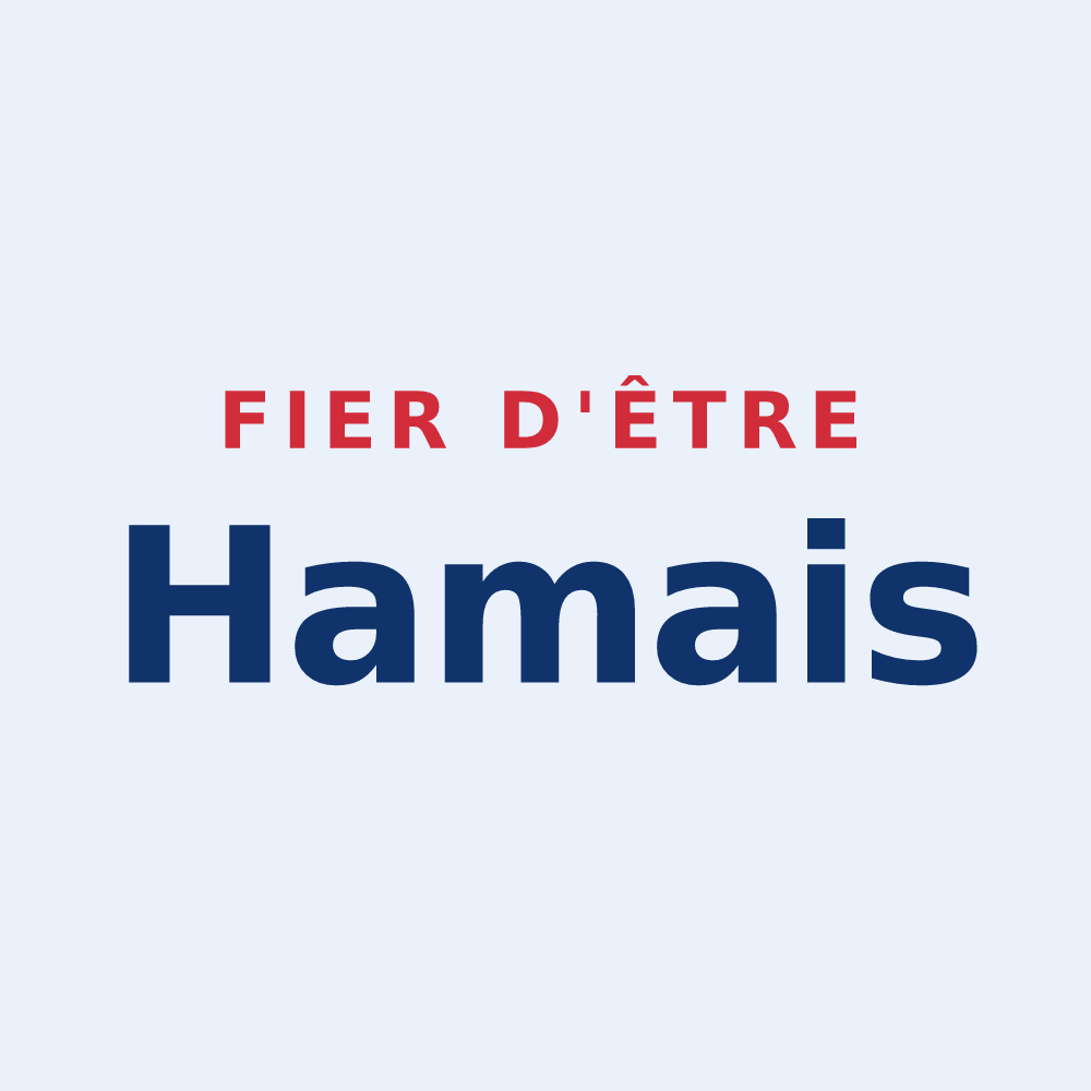 Sticker « Fier d'être Hamais » — design pour Le Ham