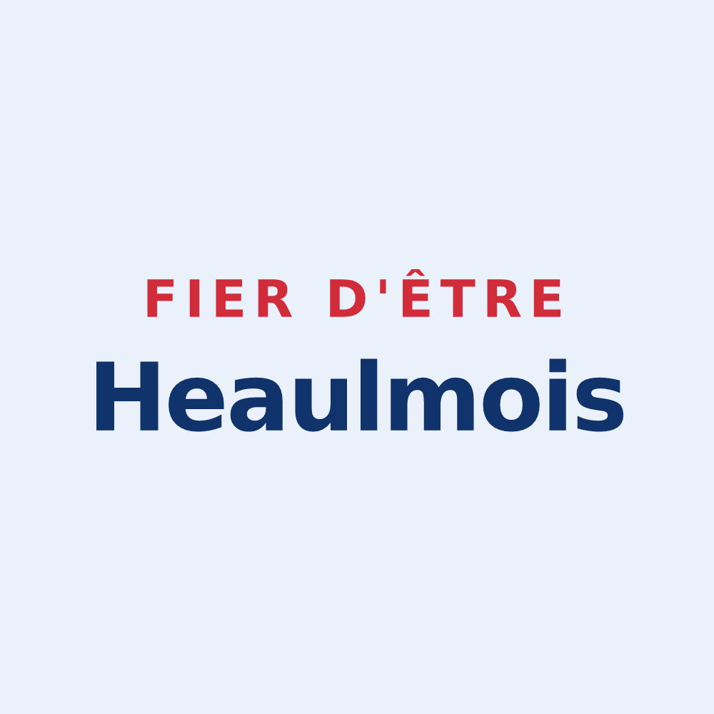 Sticker « Fier d'être Heaulmois » — design pour Le Heaulme