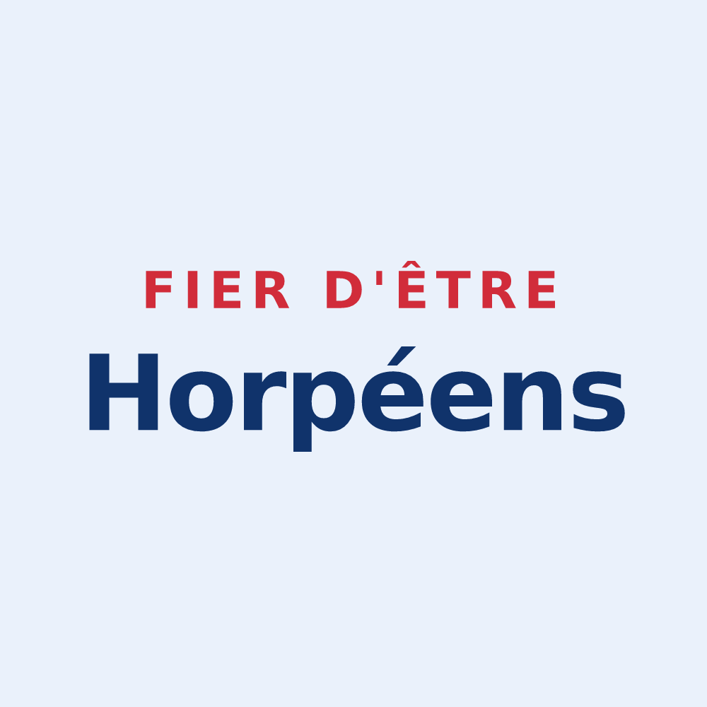 Sticker « Fier d'être Horpéens » — design pour Le Horps