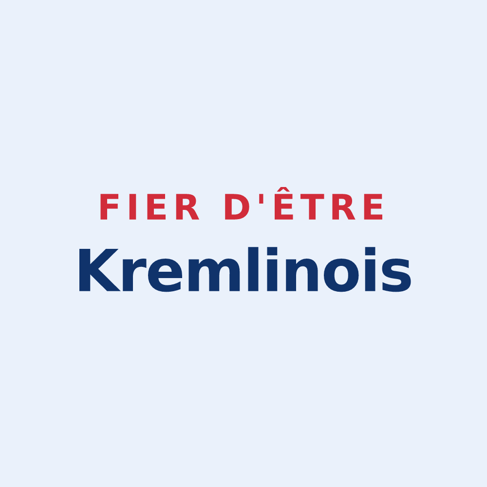 Sticker « Fier d'être Kremlinois » — design pour Le Kremlin-Bicêtre