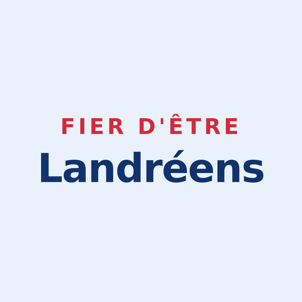 Sticker « Fier d'être Landréens » — design pour Le Landreau