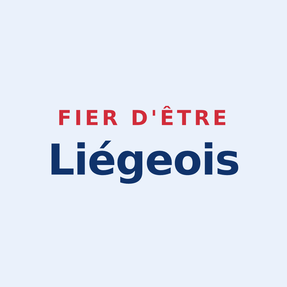 Sticker « Fier d'être Liégeois » — design pour Le Liège