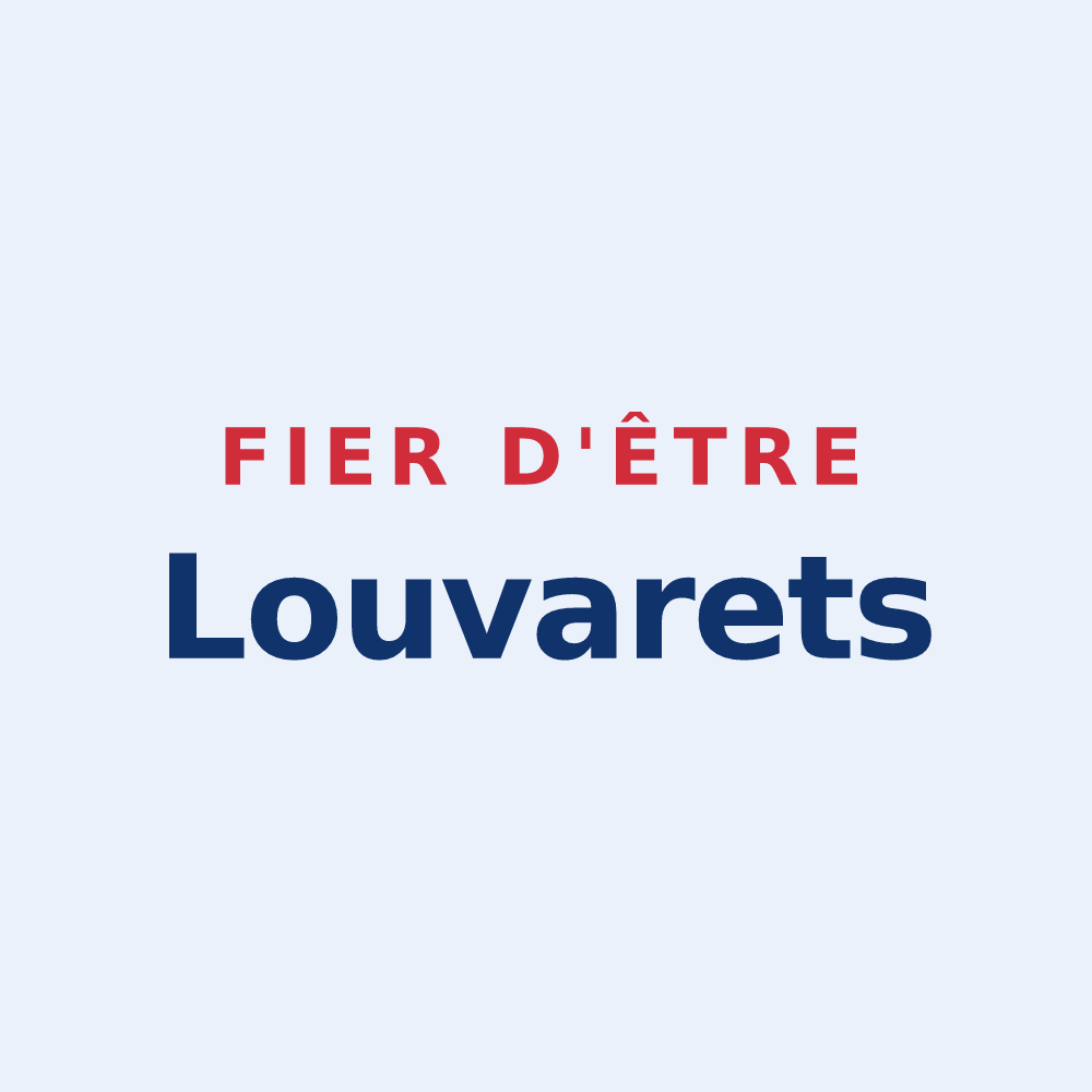 Sticker « Fier d'être Louvarets » — design pour Le Louverot