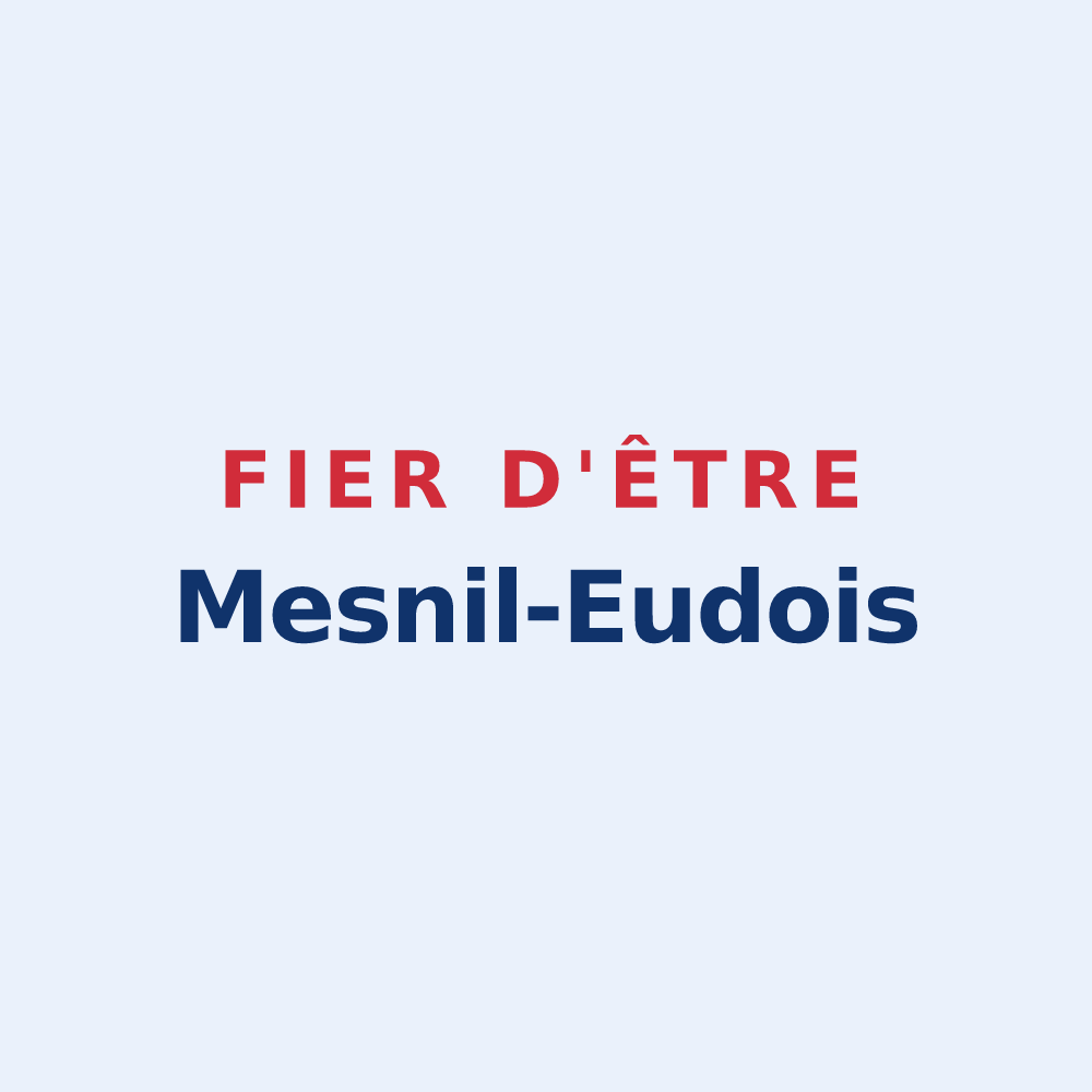 Sticker « Fier d'être Mesnil-Eudois » — design pour Le Mesnil-Eudes
