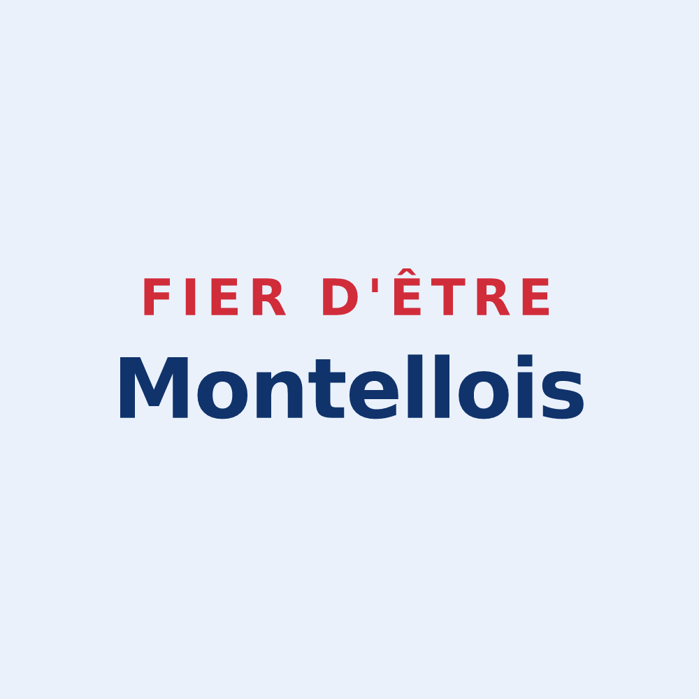 Sticker « Fier d'être Montellois » — design pour Le Monteil