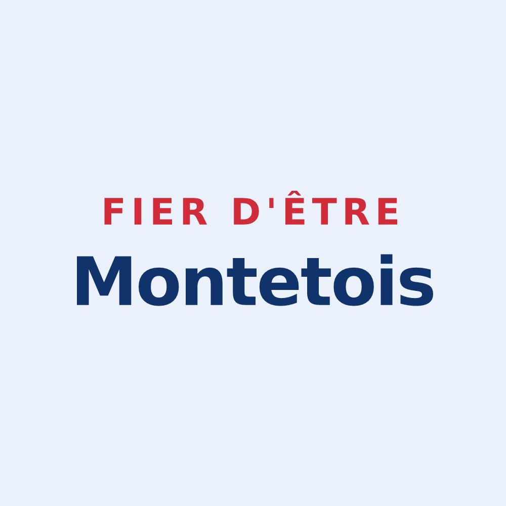 Sticker « Fier d'être Montetois » — design pour Le Montet