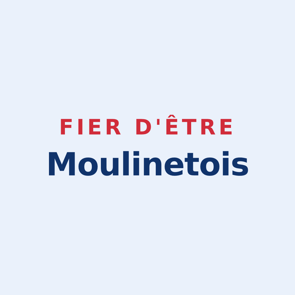 Sticker « Fier d'être Moulinetois » — design pour Le Moulinet-sur-Solin
