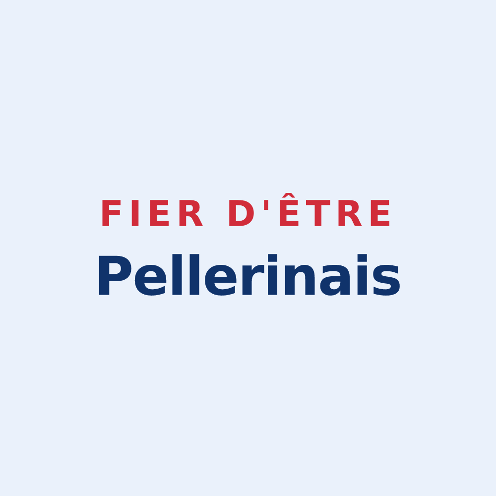 Sticker « Fier d'être Pellerinais » — design pour Le Pellerin