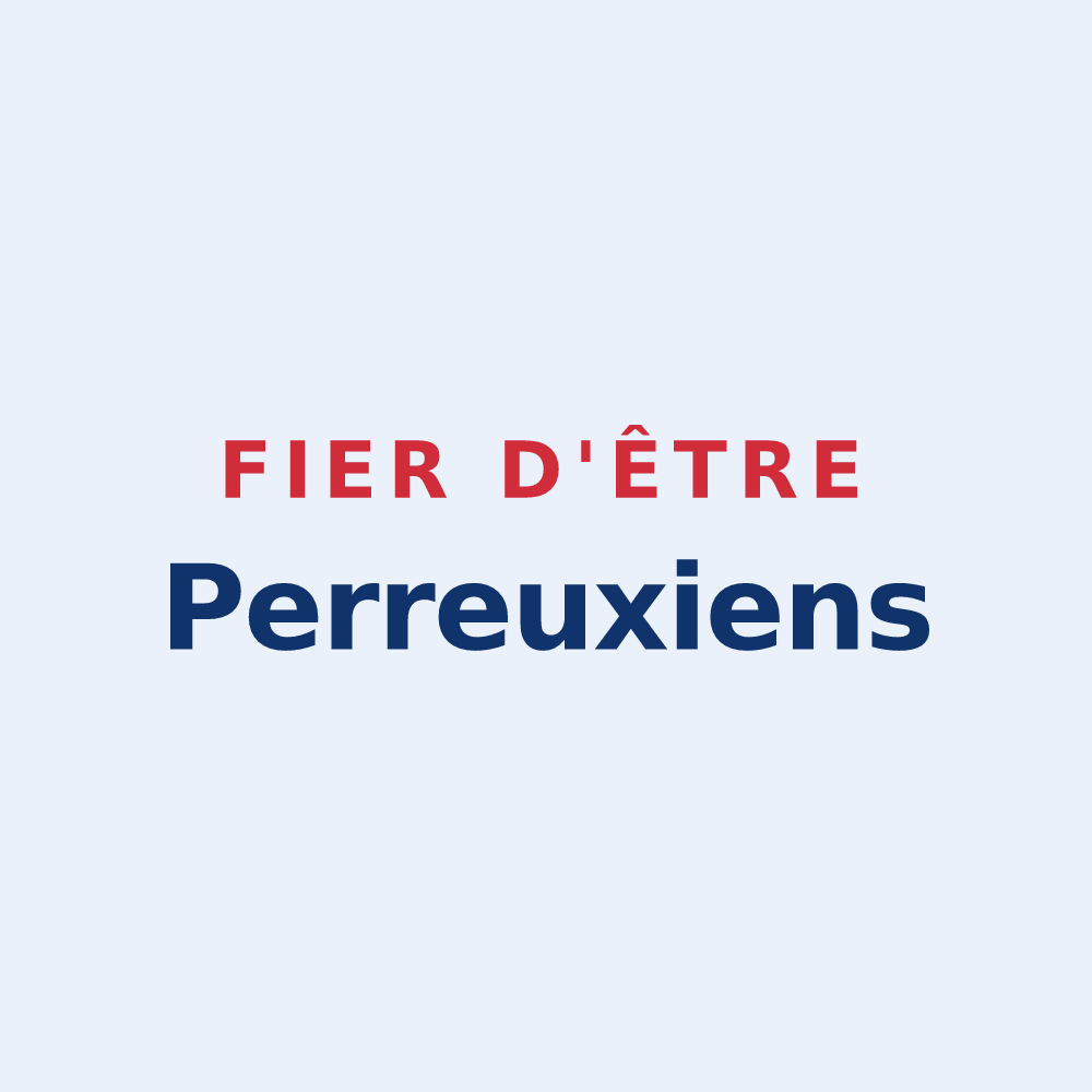 Sticker « Fier d'être Perreuxiens » — design pour Le Perreux-sur-Marne