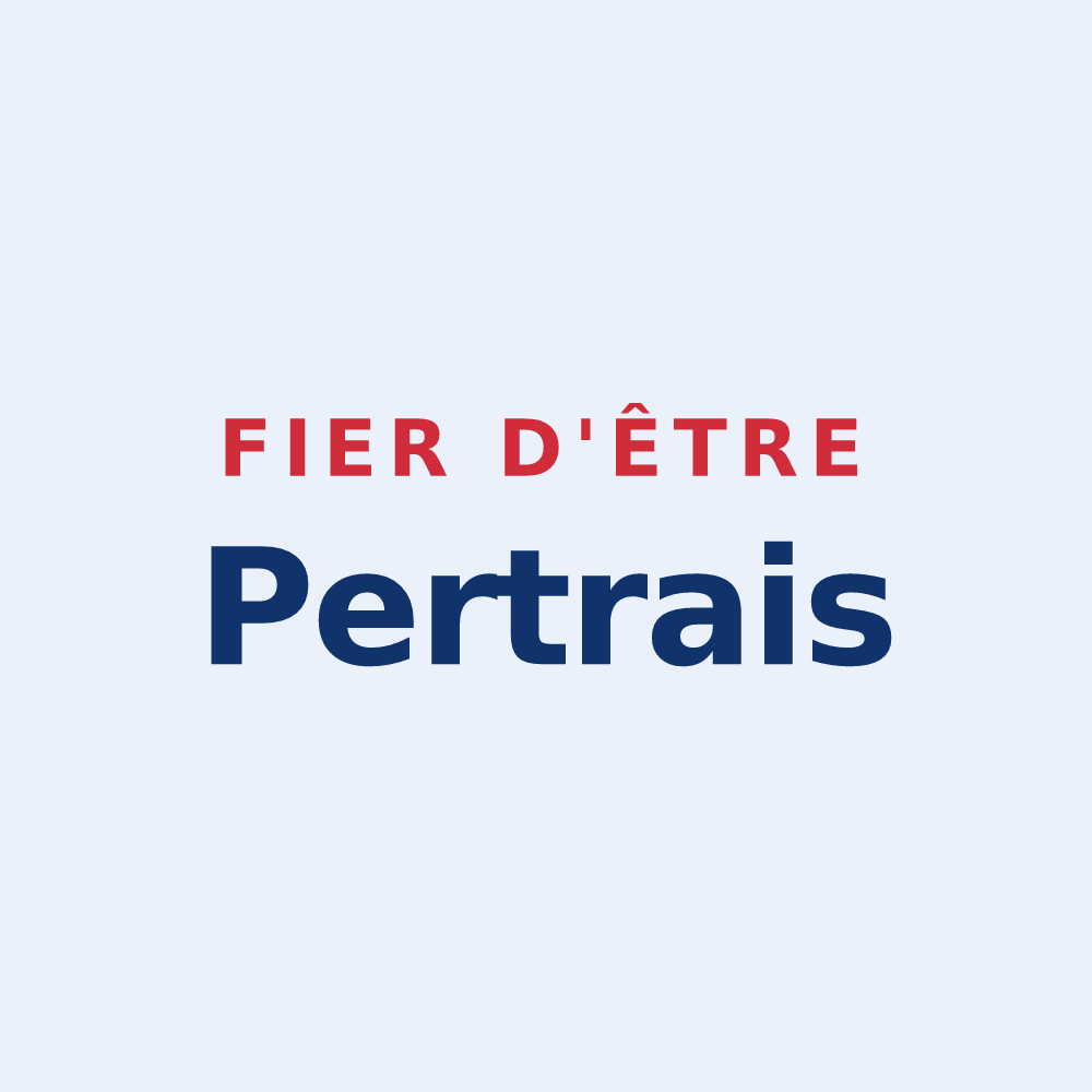 Sticker « Fier d'être Pertrais » — design pour Le Pertre