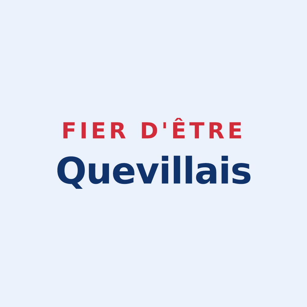 Sticker « Fier d'être Quevillais » — design pour Le Petit-Quevilly