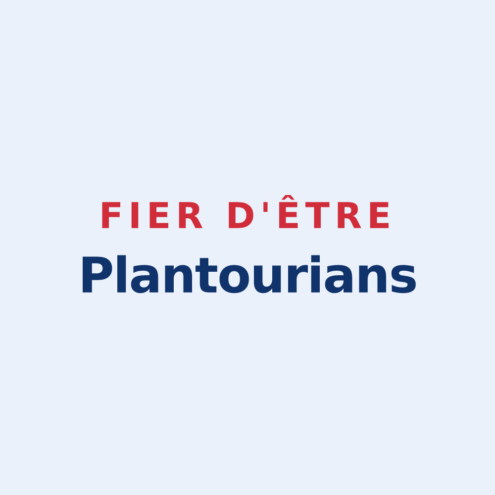 Sticker « Fier d'être Plantourians » — design pour Le Plan-de-la-Tour