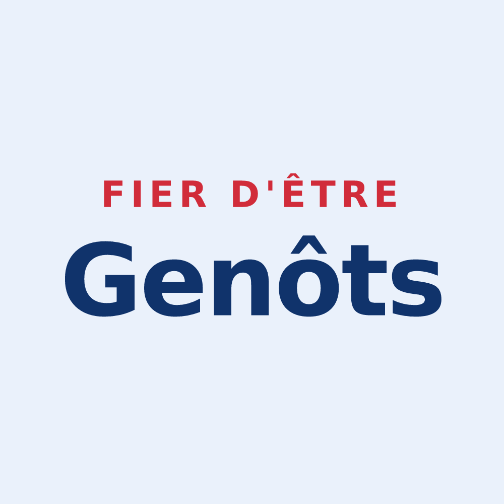 Sticker « Fier d'être Genôts » — design pour Le Poiré-sur-Vie