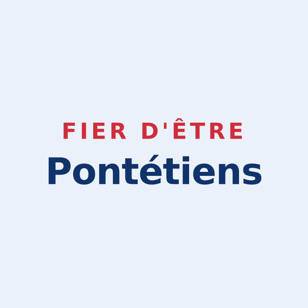 Sticker « Fier d'être Pontétiens » — design pour Le Pontet