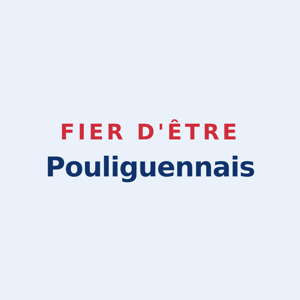 Sticker « Fier d'être Pouliguennais » — design pour Le Pouliguen