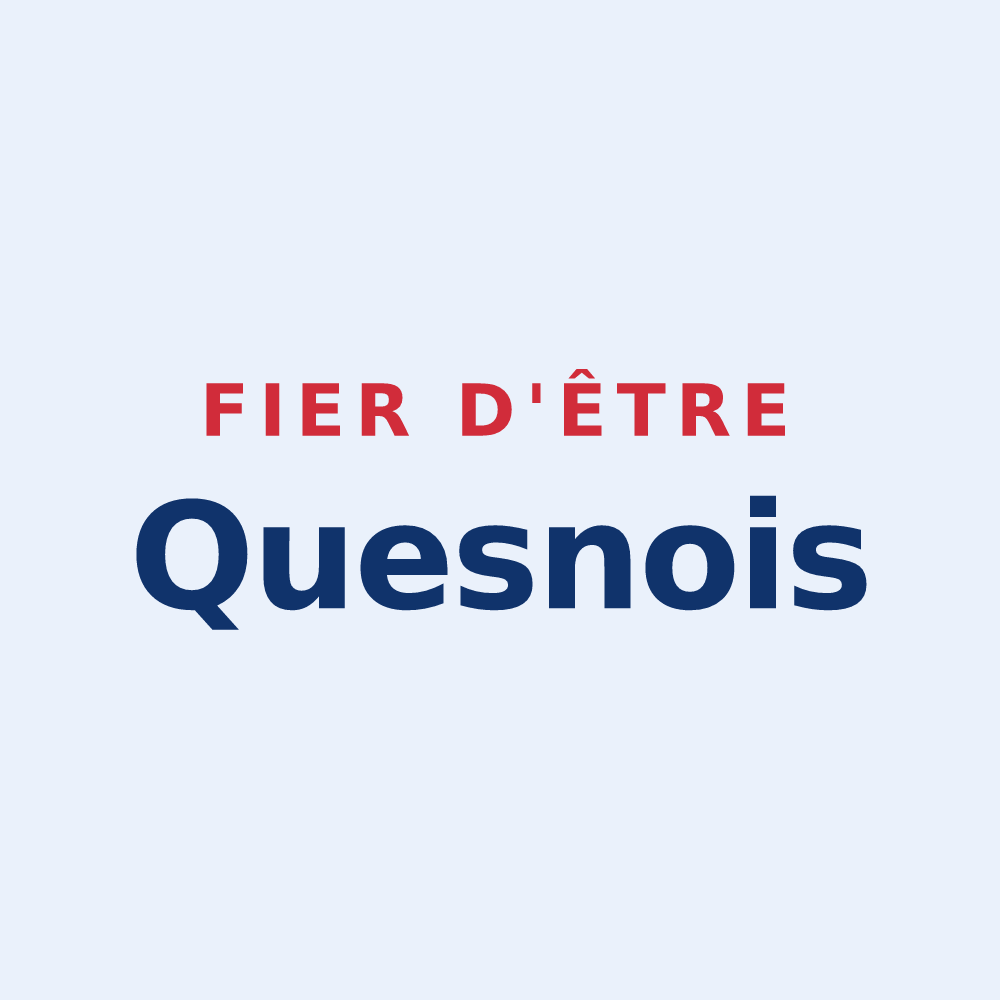 Sticker « Fier d'être Quesnois » — design pour Le Quesne