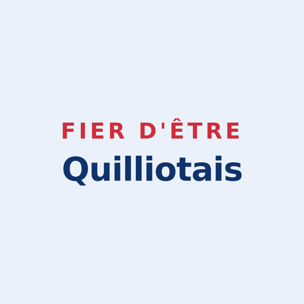 Sticker « Fier d'être Quilliotais » — design pour Le Quillio