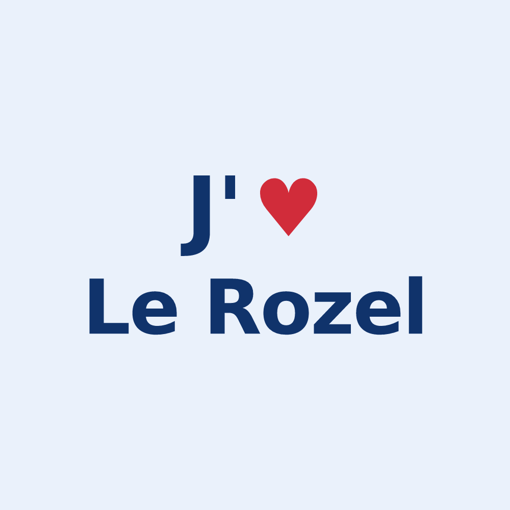 Sticker personnalisé Le Rozel — design J'aime Le Rozel