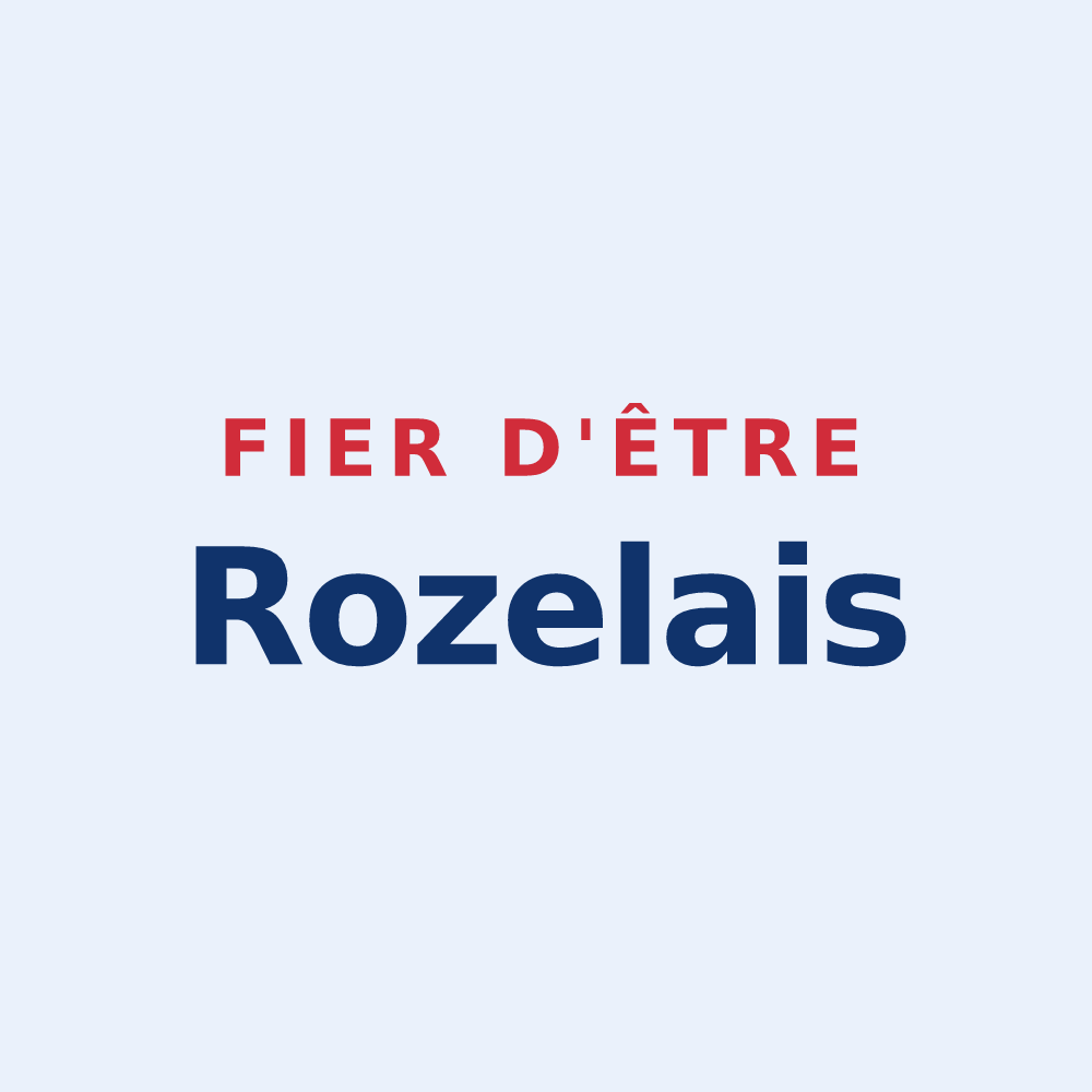 Sticker « Fier d'être Rozelais » — design pour Le Rozel