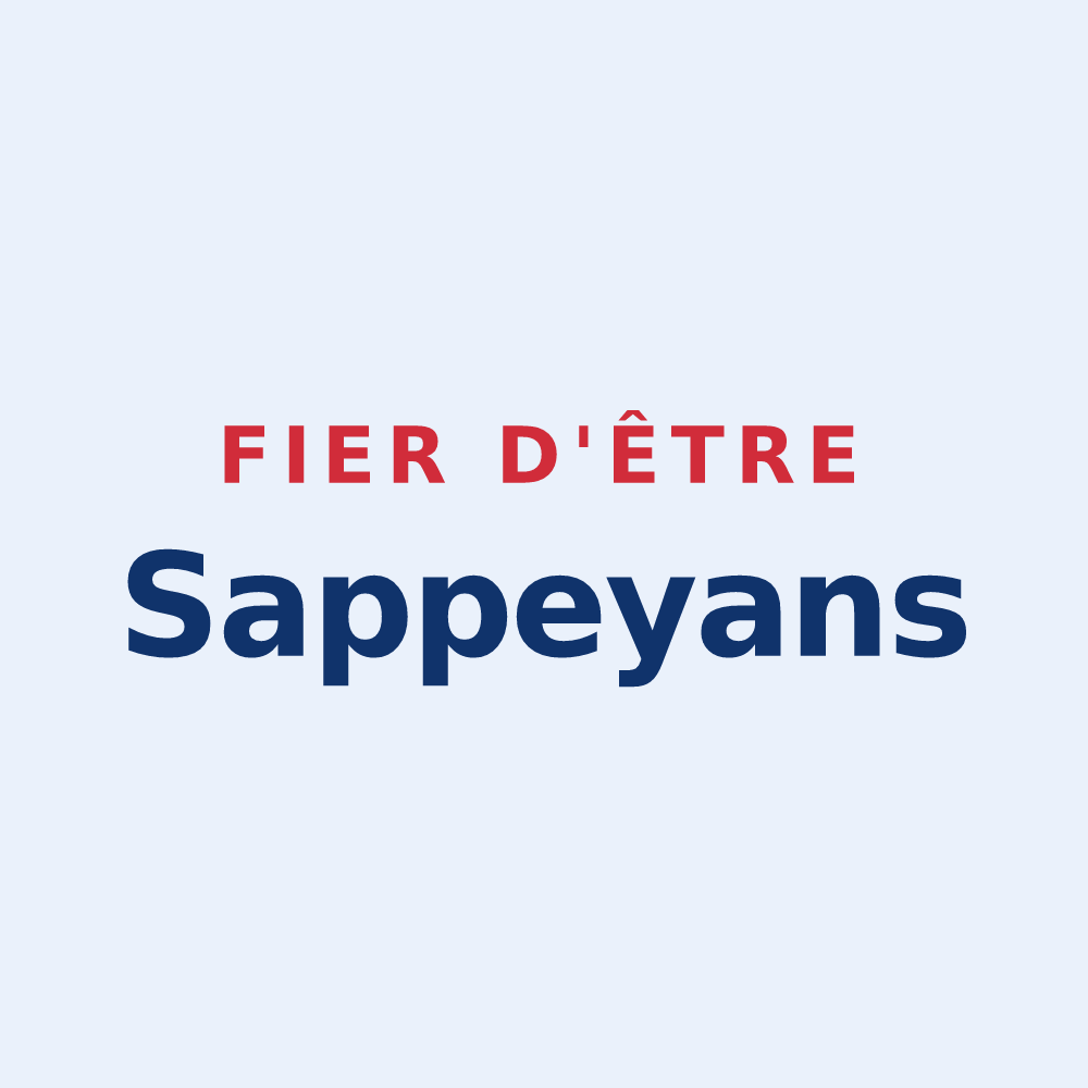 Sticker « Fier d'être Sappeyans » — design pour Le Sappey