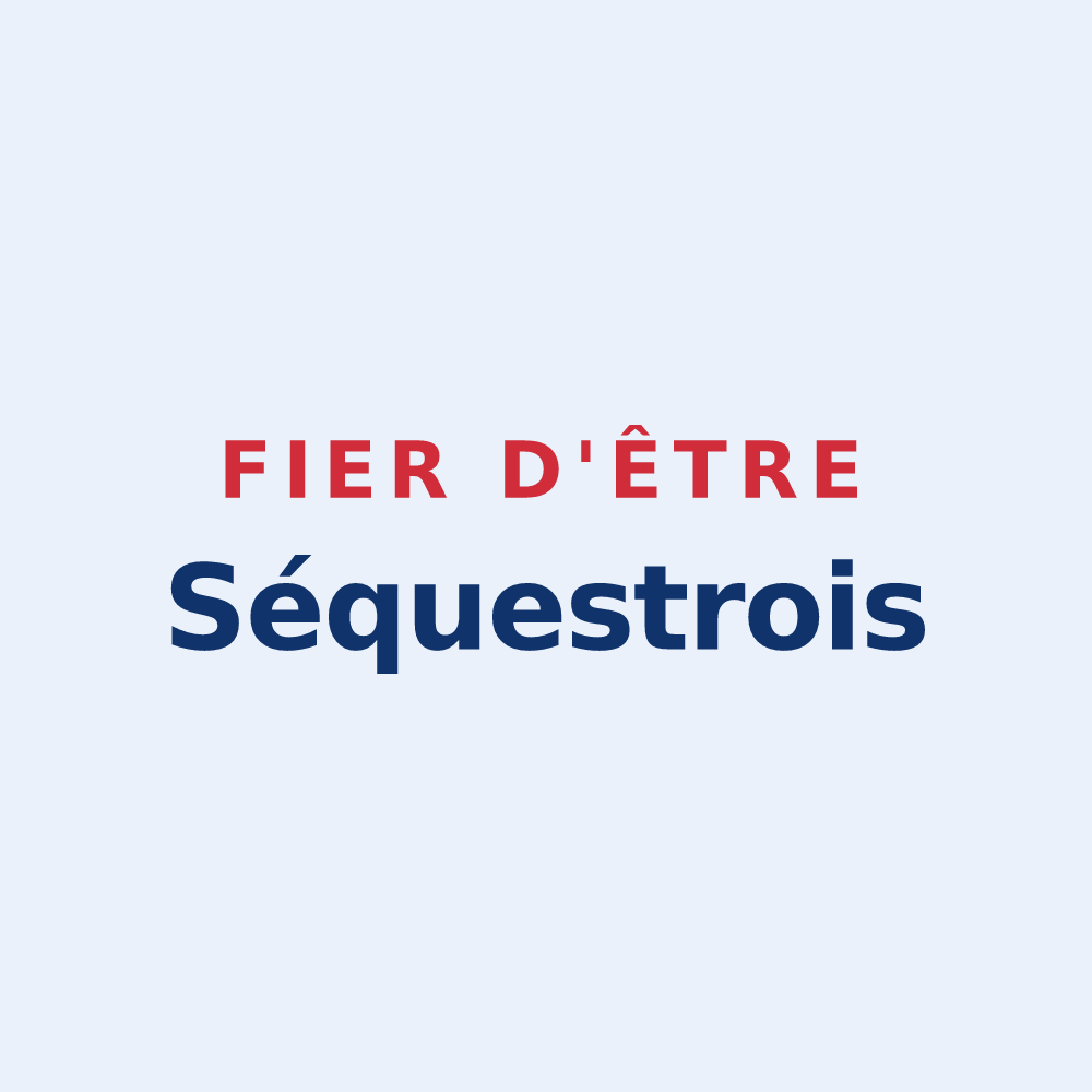 Sticker « Fier d'être Séquestrois » — design pour Le Sequestre