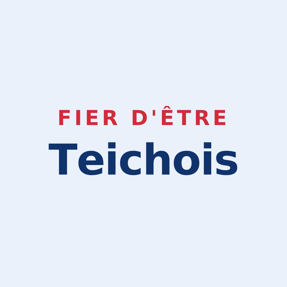 Sticker « Fier d'être Teichois » — design pour Le Teich