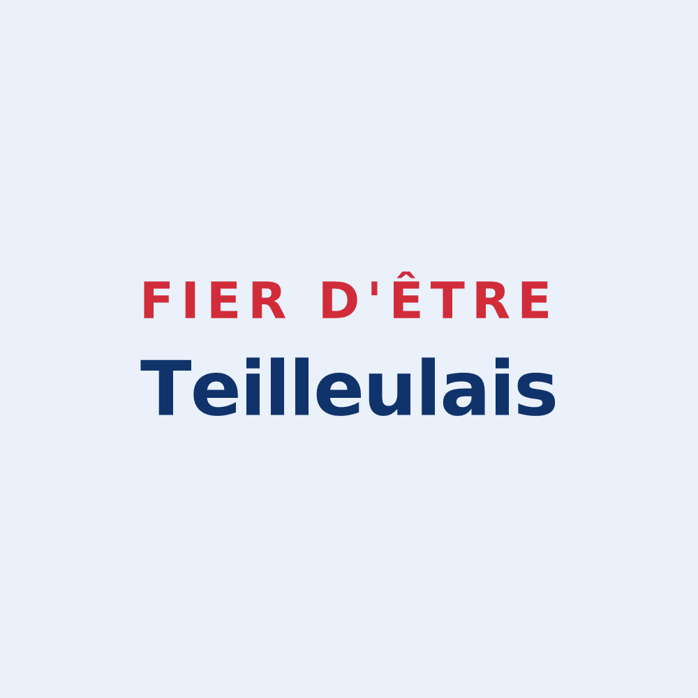 Sticker « Fier d'être Teilleulais » — design pour Le Teilleul