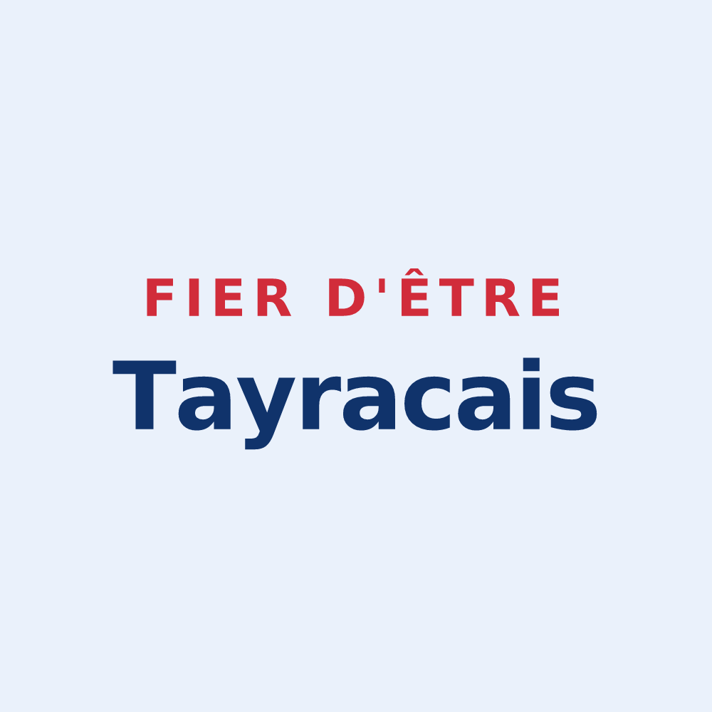 Sticker « Fier d'être Tayracais » — design pour Le Temple-sur-Lot