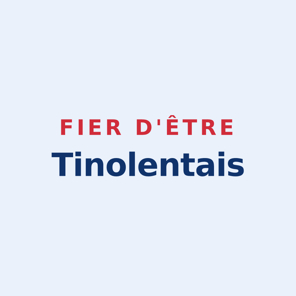 Sticker « Fier d'être Tinolentais » — design pour Le Theil-Nolent