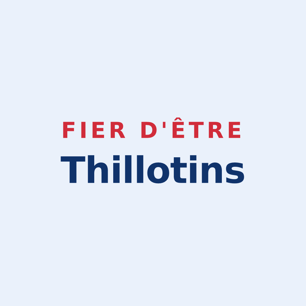 Sticker « Fier d'être Thillotins » — design pour Le Thillot