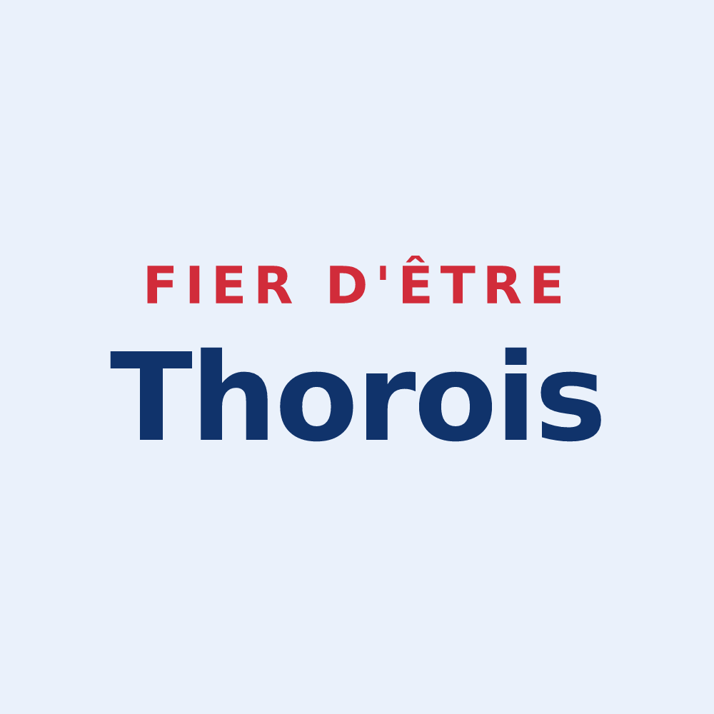 Sticker « Fier d'être Thorois » — design pour Le Thor