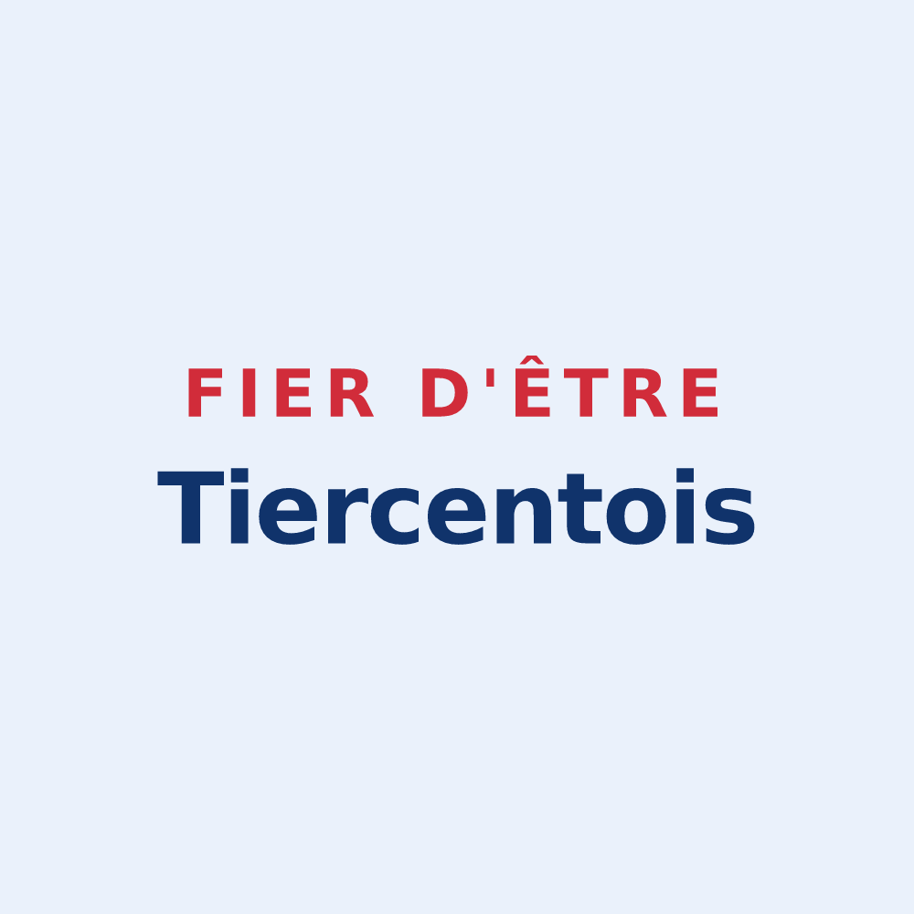 Sticker « Fier d'être Tiercentois » — design pour Le Tiercent