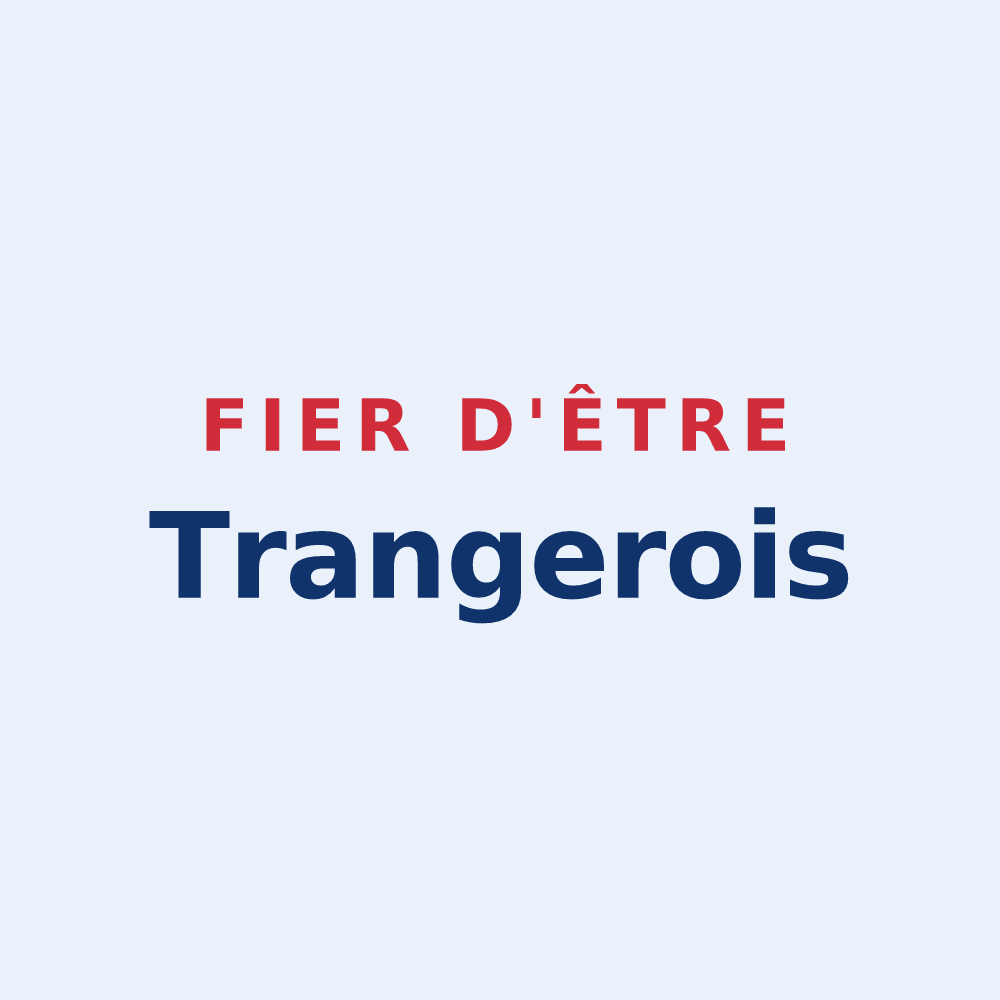 Sticker « Fier d'être Trangerois » — design pour Le Tranger