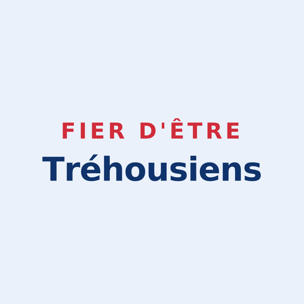 Sticker « Fier d'être Tréhousiens » — design pour Le Tréhou