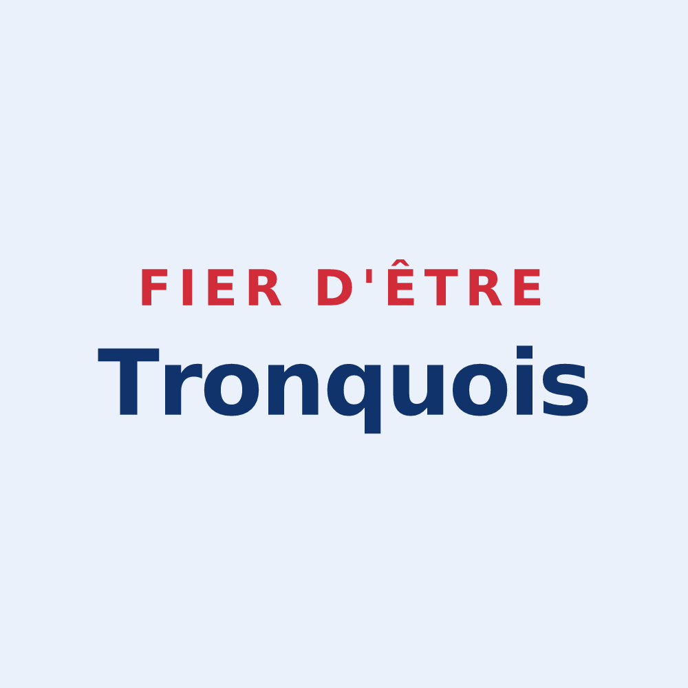 Sticker « Fier d'être Tronquois » — design pour Le Tronquay