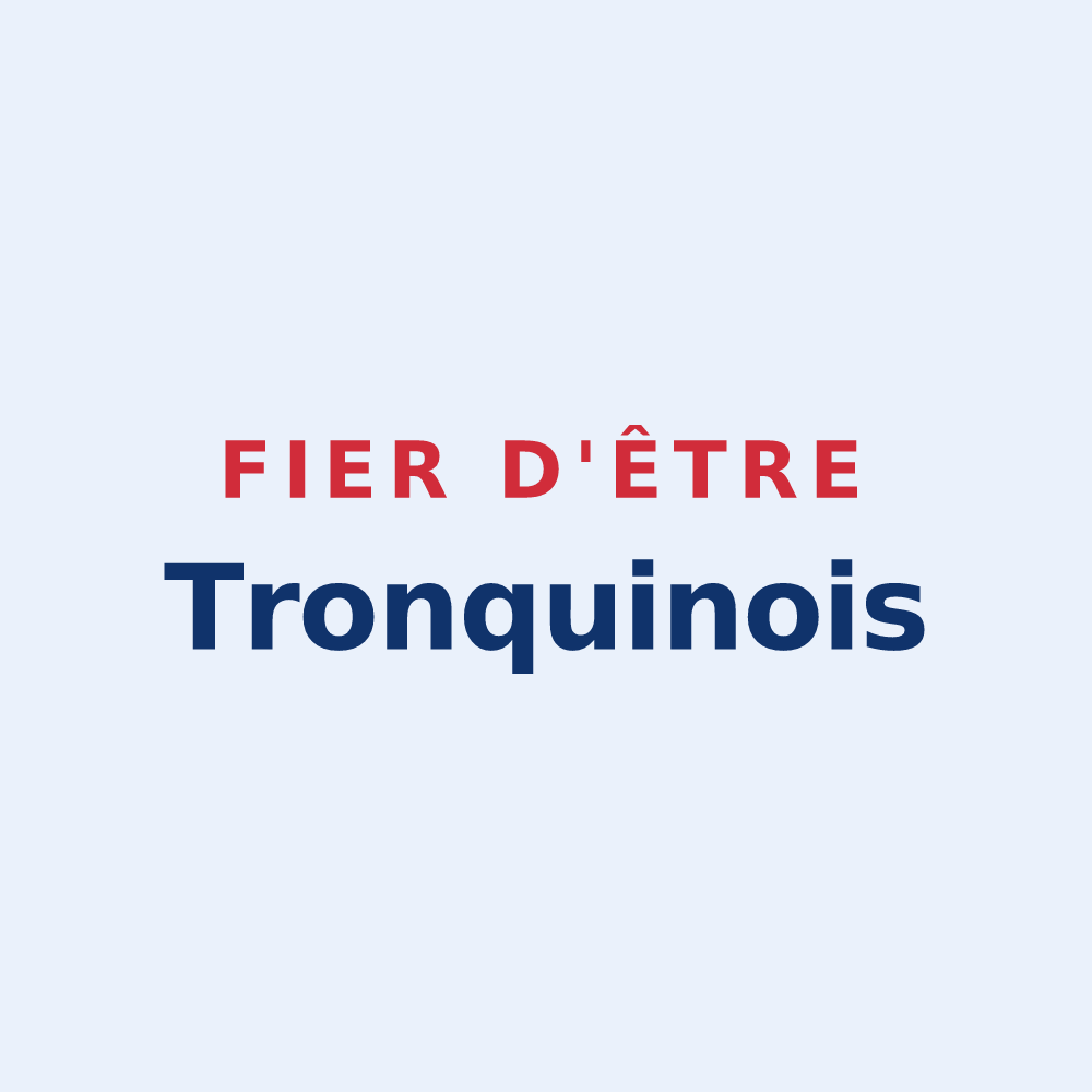 Sticker « Fier d'être Tronquinois » — design pour Le Tronquay