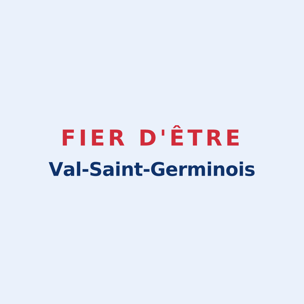 Sticker « Fier d'être Val-Saint-Germinois » — design pour Le Val-Saint-Germain