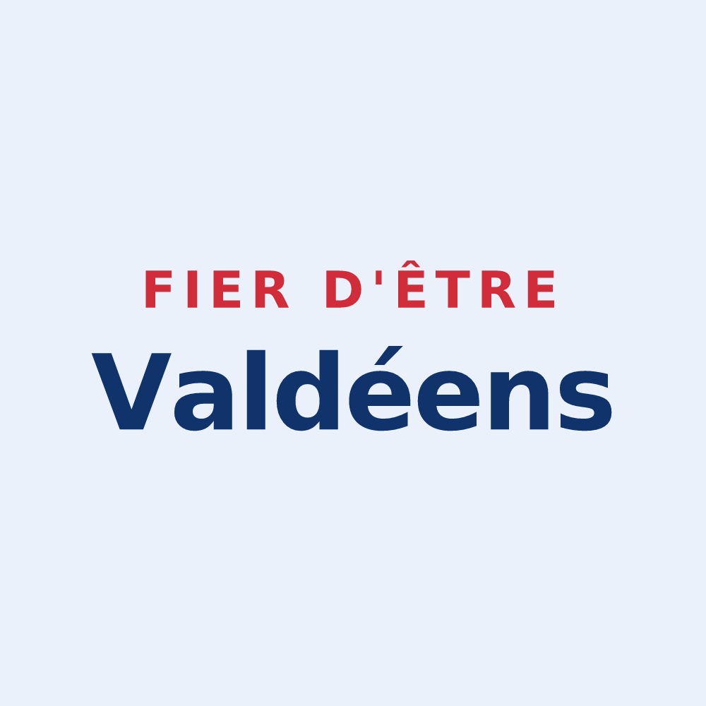 Sticker « Fier d'être Valdéens » — design pour Le Vaudoué
