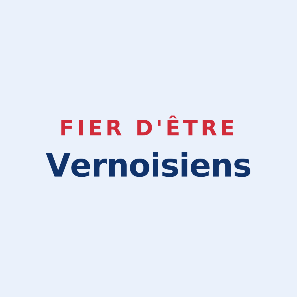 Sticker « Fier d'être Vernoisiens » — design pour Le Vernois