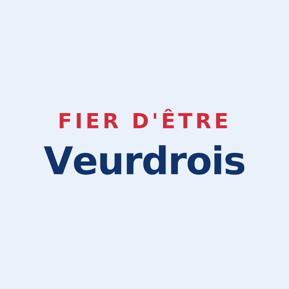 Sticker « Fier d'être Veurdrois » — design pour Le Veurdre