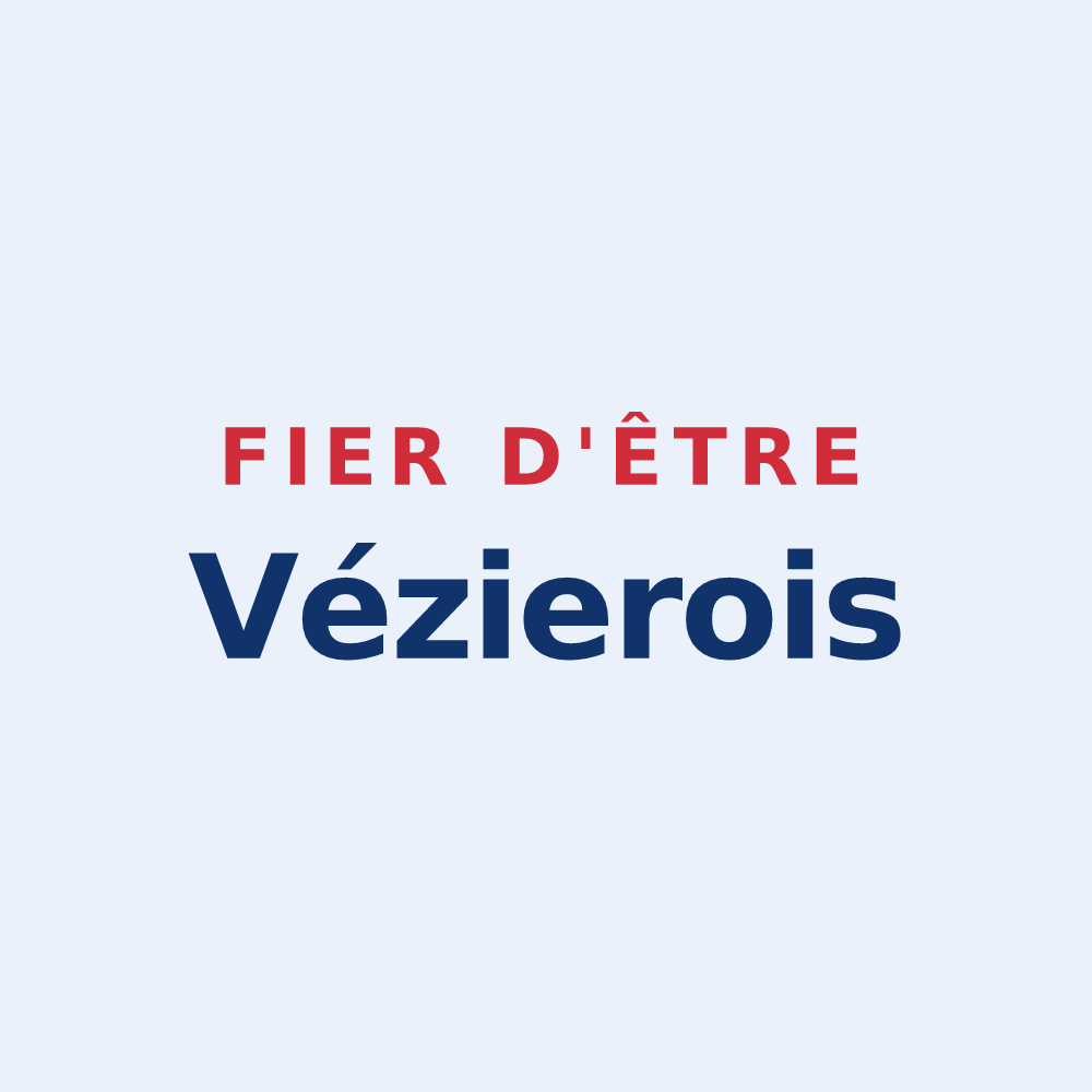 Sticker « Fier d'être Vézierois » — design pour Le Vézier