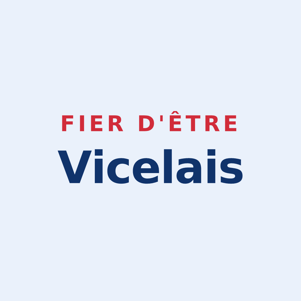 Sticker « Fier d'être Vicelais » — design pour Le Vicel