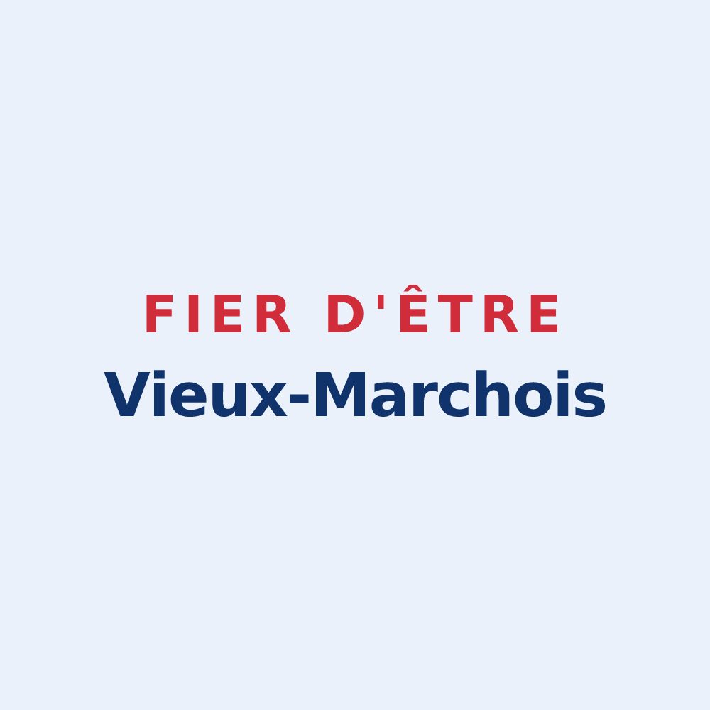 Sticker « Fier d'être Vieux-Marchois » — design pour Le Vieux-Marché