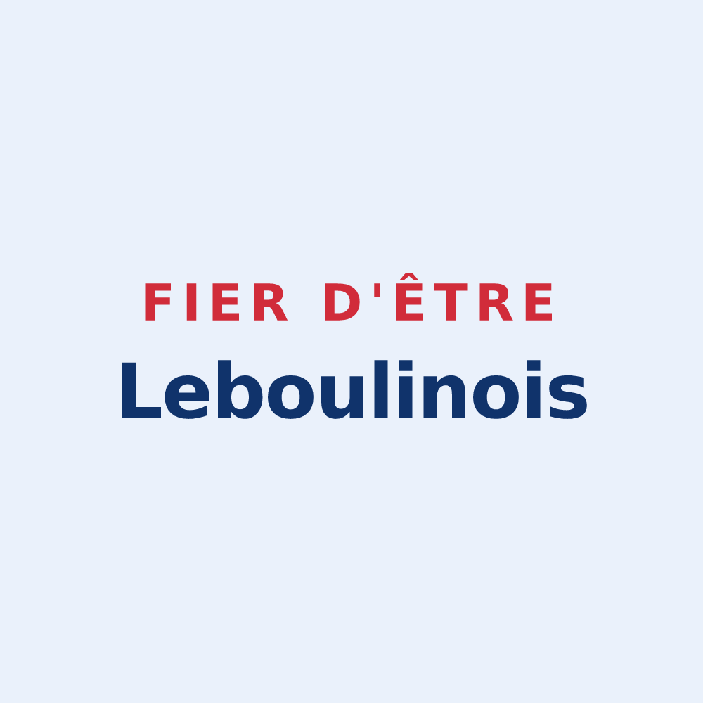 Sticker « Fier d'être Leboulinois » — design pour Leboulin