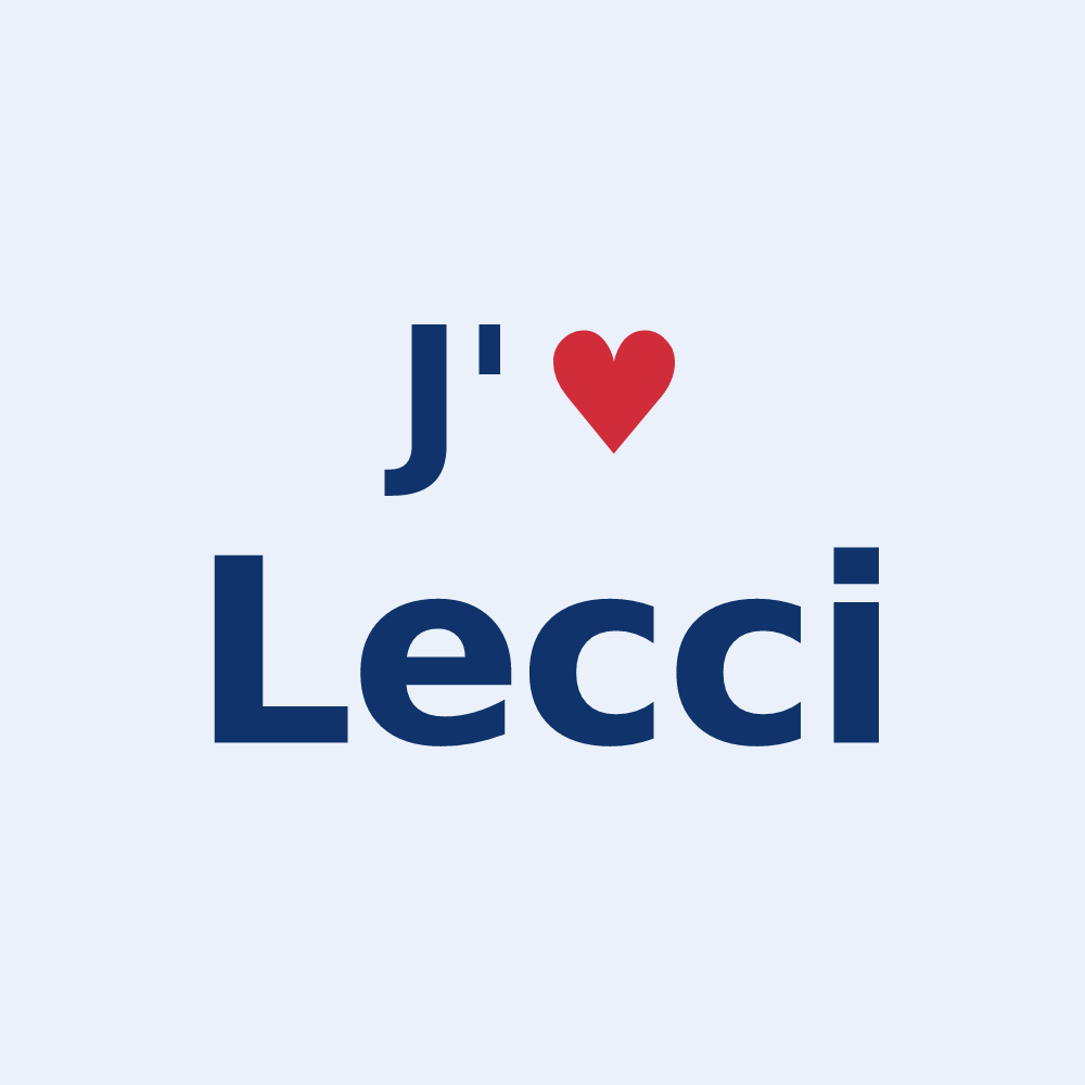Sticker personnalisé Lecci — design J'aime Lecci
