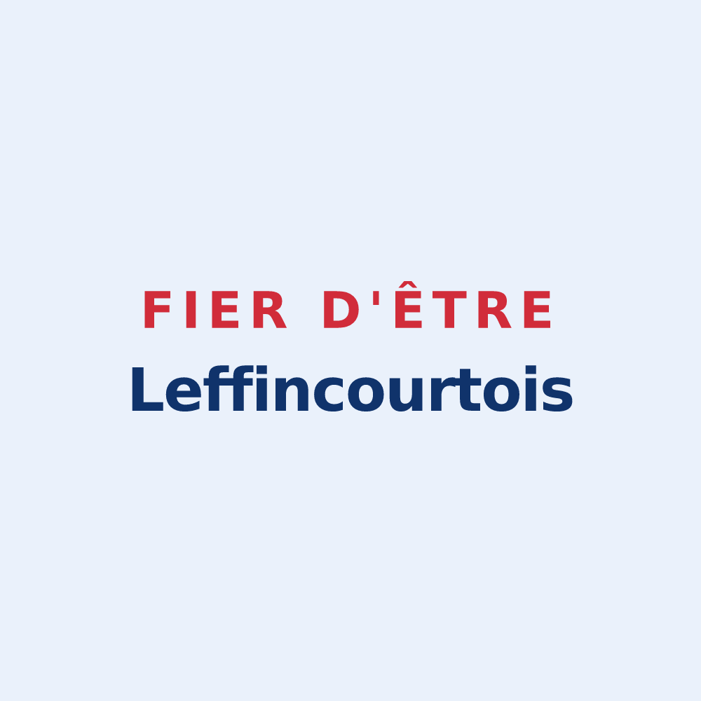 Sticker « Fier d'être Leffincourtois » — design pour Leffincourt