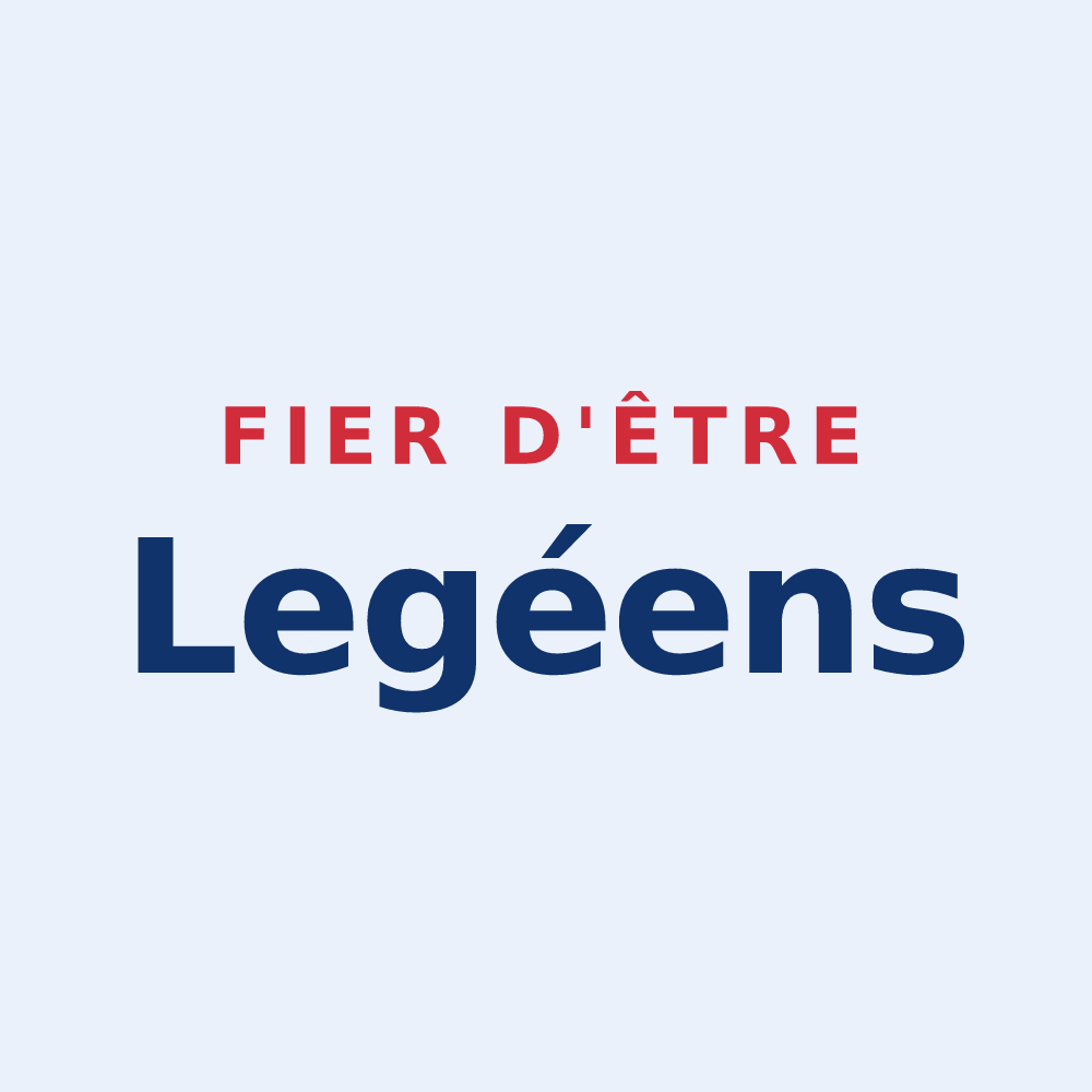 Sticker « Fier d'être Legéens » — design pour Legé
